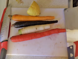 may -   Colored Carrots