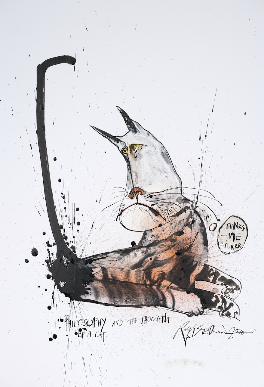 Cats: elegant assassins wrapped in fur. Eyes like shattered marbles, purring like broken engines. They own the house. You just pay rent.  Aloof, absurd, full of teeth. Scratch behind the ears, lose a finger. Love you? Hate you? Yes.
