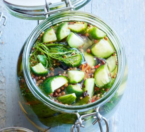 http://www.bbcgoodfood.com/recipes/dill-pickled-cucumbers