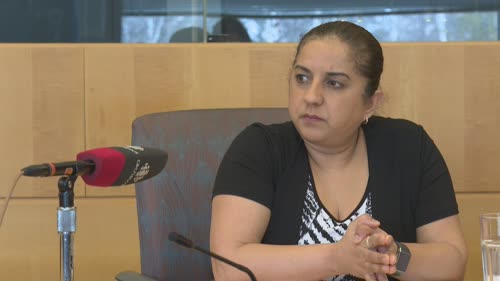 Dr. Kami Kandola, the chief public health officer for the N.W.T., addressed reporters Saturday regarding the first confirmed case of COVID-19 in the Northwest Territories.