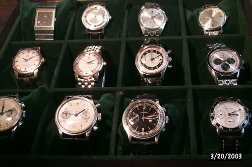 A bunch of watches