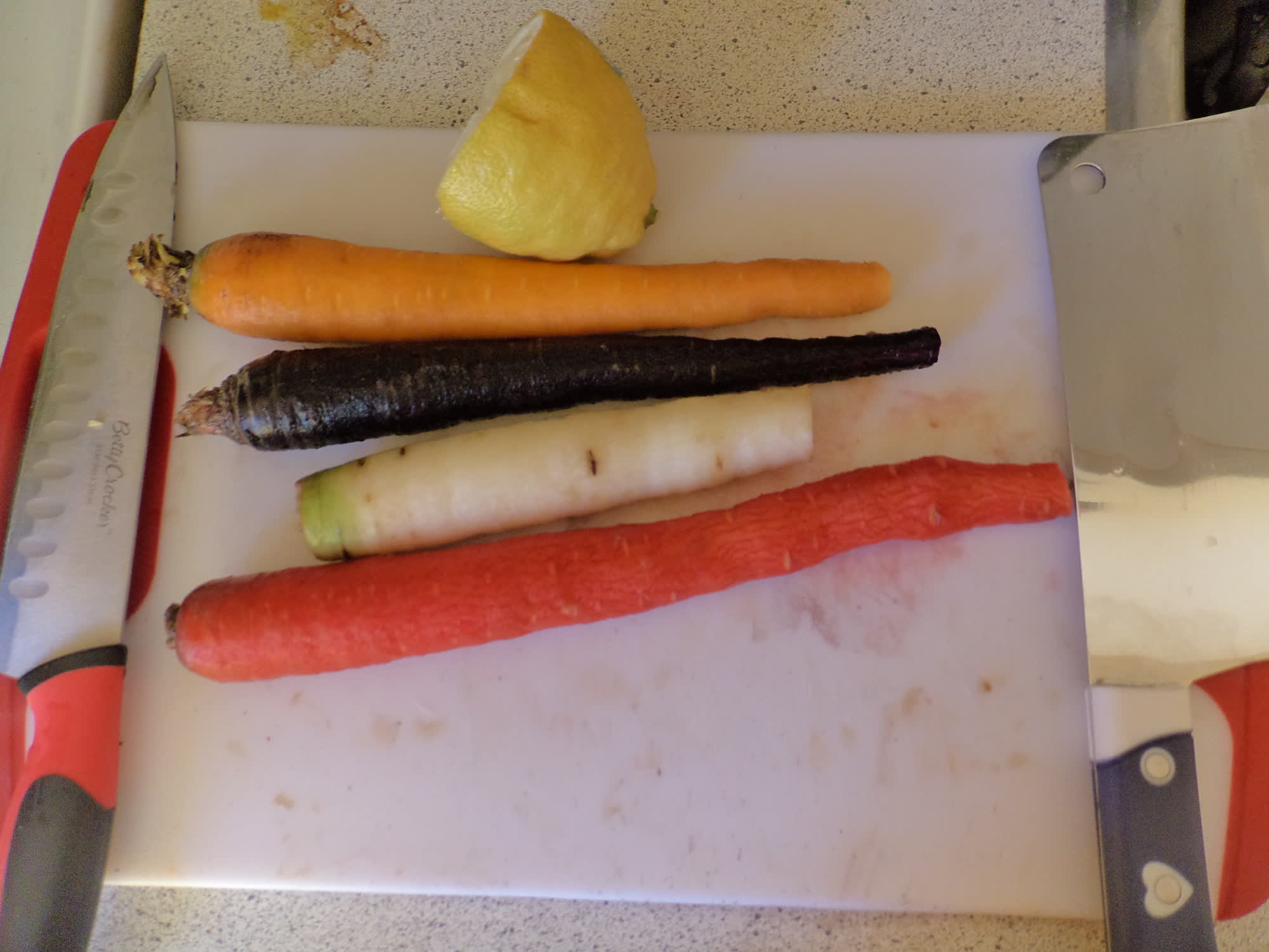  Colored Carrots