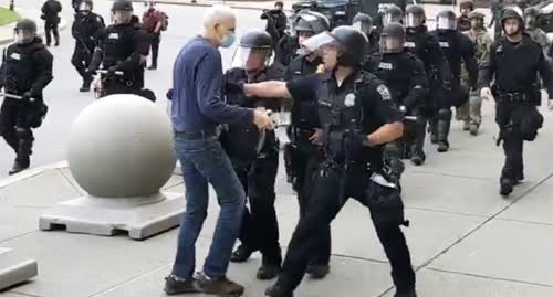 https://www.rawstory.com/2020/06/watch-protester-bled-from-his-ear-after-being-shoved-by-police-cops-say-he-tripped