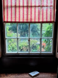 View from Beatrix Potter's Window of her garden.